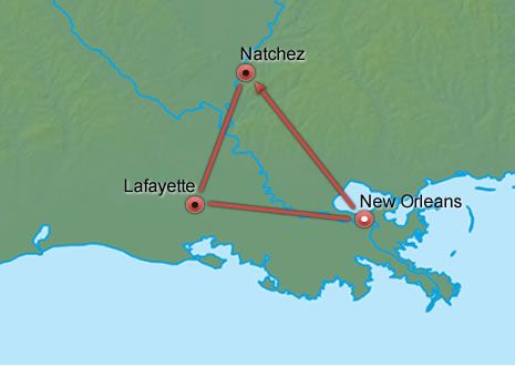 Plantation Homes Getaway map