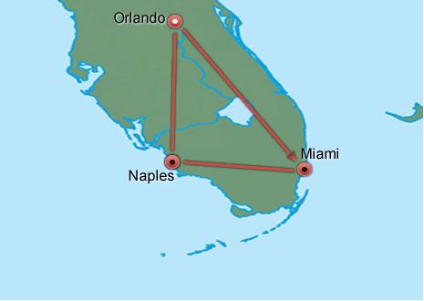 Florida Adventure Classic map