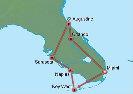 Gulf Coast Classic II map