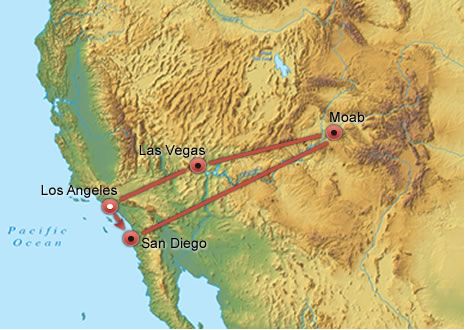 Southwest Wanderer - Legacy map